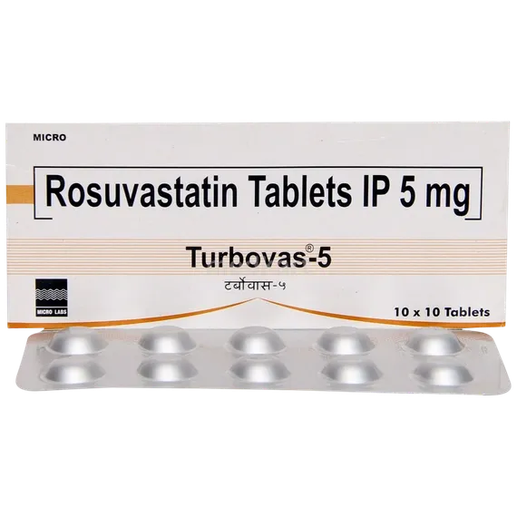 turbovas 5mg tablet 10's